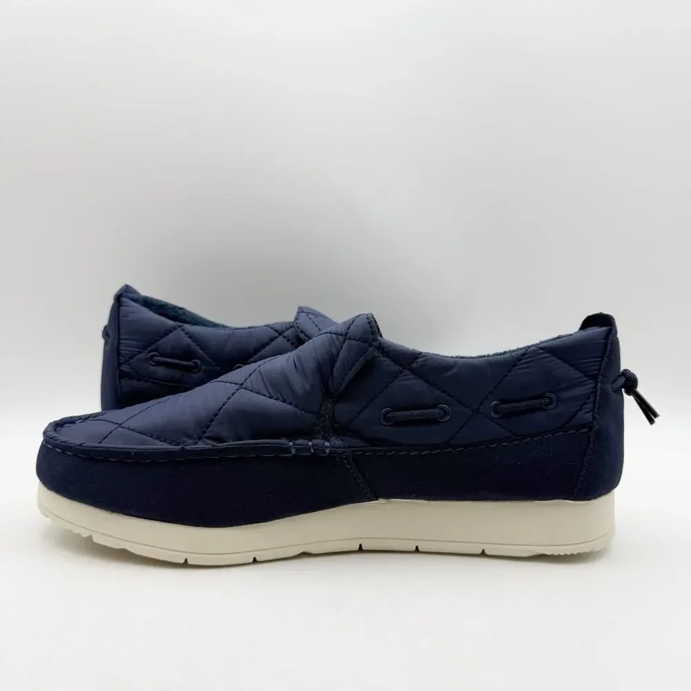 Sperry Mens Top-Sider Quilted Moc Loafers Size 10 M Navy Blue Casual Shoes NWOB
